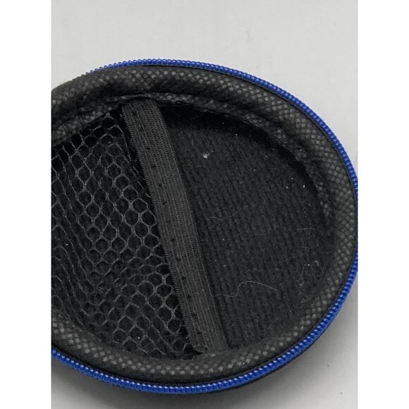 Senso headphone case with zipper black & blue headphones not included 3.5" READ - Picture 8 of 9